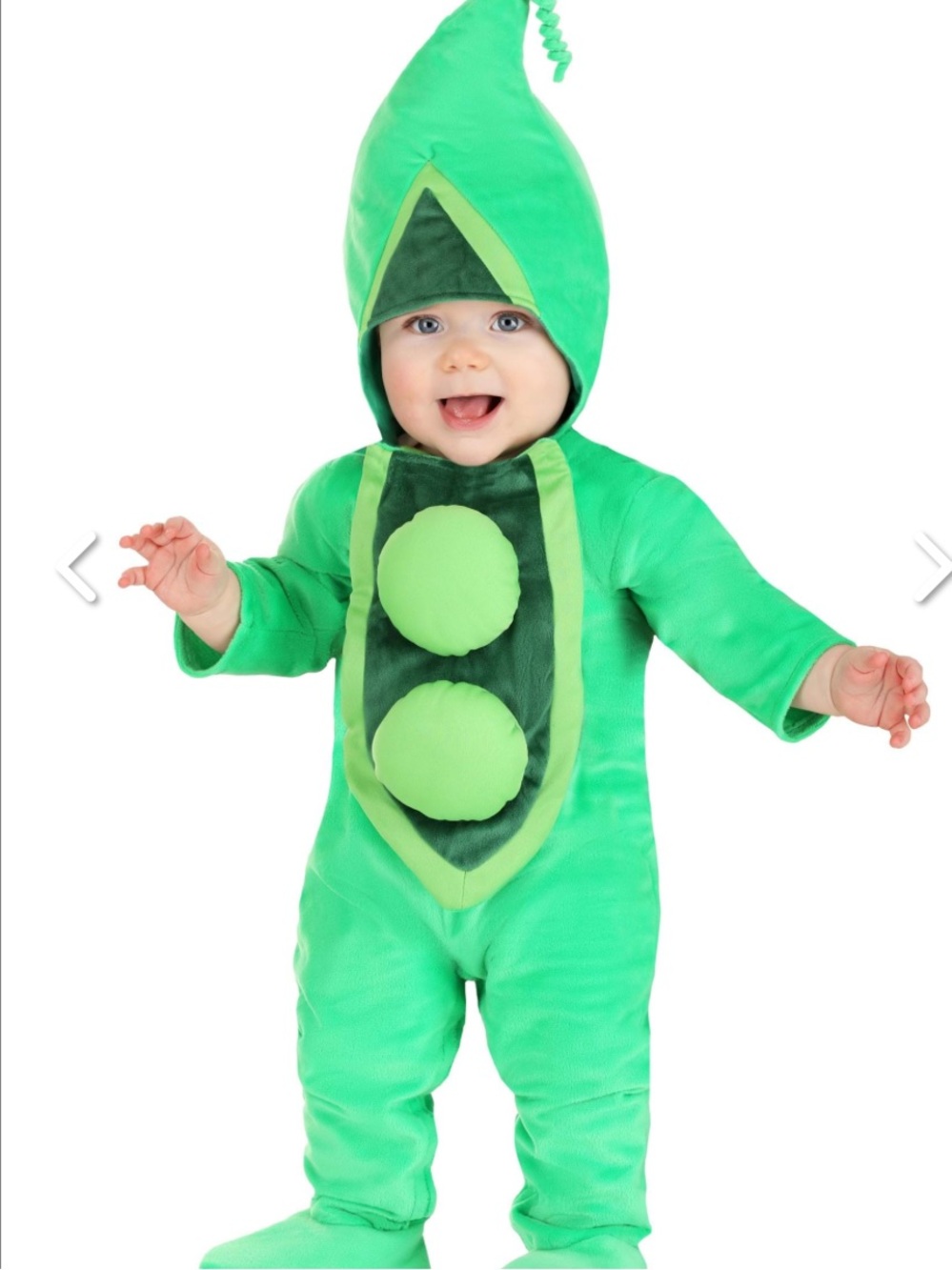 Pea Pod Costume 12-18months